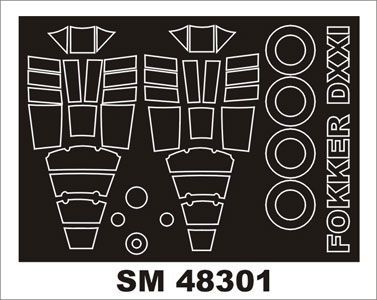 1:48 Fokker XXI (Wasp Engine)