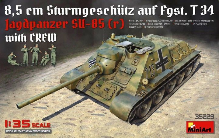 1:35 JagdPanzer SU-85(r)