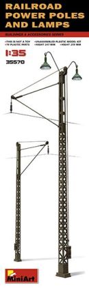 1:35 Railway Power Poles & Lamps