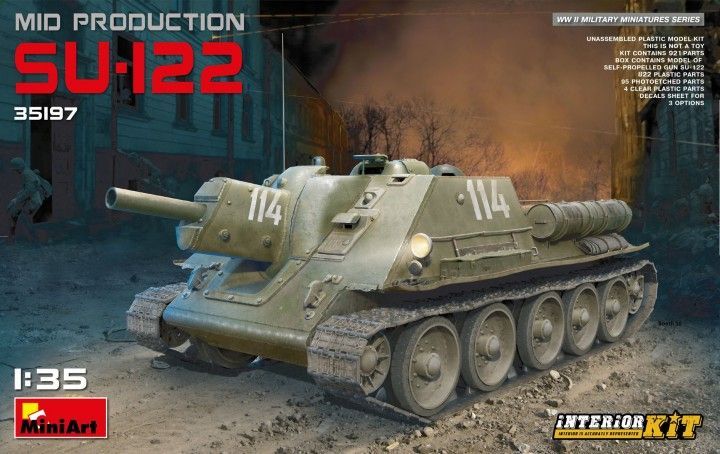 1:35 SU-122 Mid Production