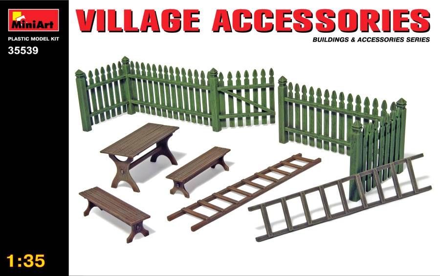 1:35 Village Accessories