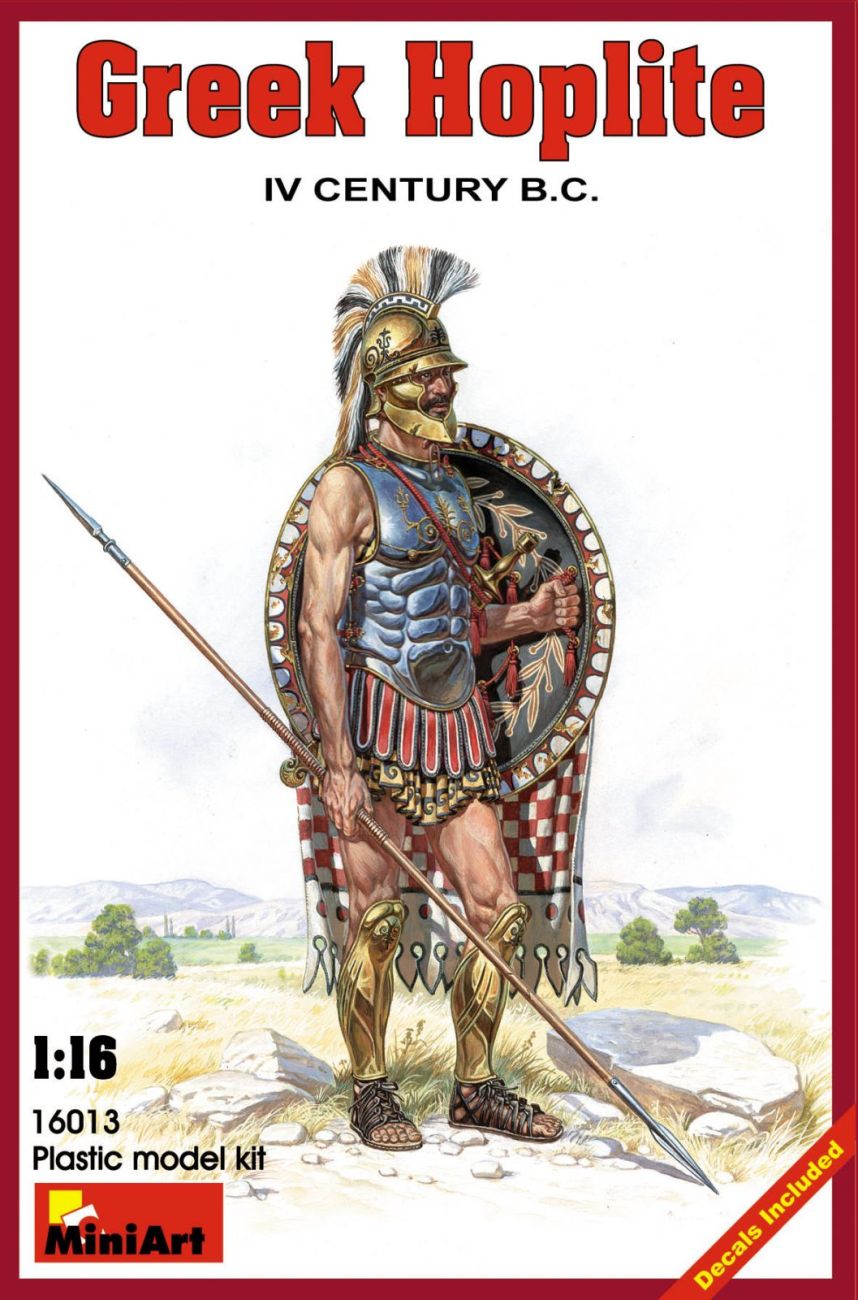 1:16 Greek Hoplite IV Century B.C.