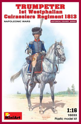 1:16 TRUMPETER 1st Westphalian Cuirassiers Regiment 1813