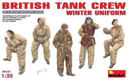1:35 British Tank Crew Winter Uniform