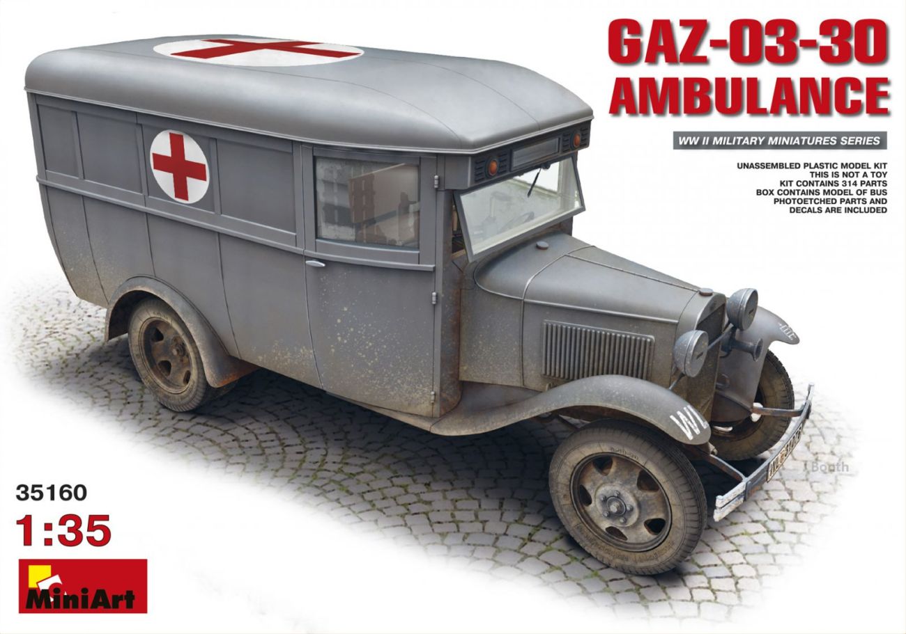 1:35 GAZ-03-30  Ambulance