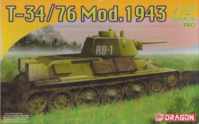 1:72 T-34/76 Mod.1943
