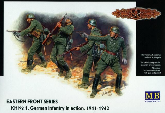 1:35 Eastern Front Series Kit No. 1 German infantry in action 1941-1942