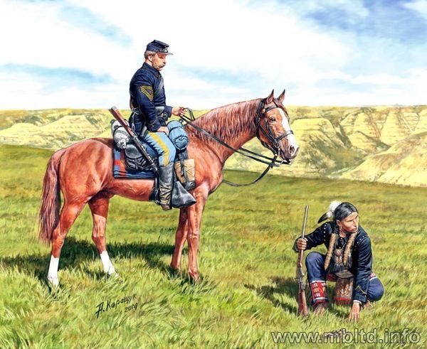 1:35 US Civil War series: Yankee scout and trucker
