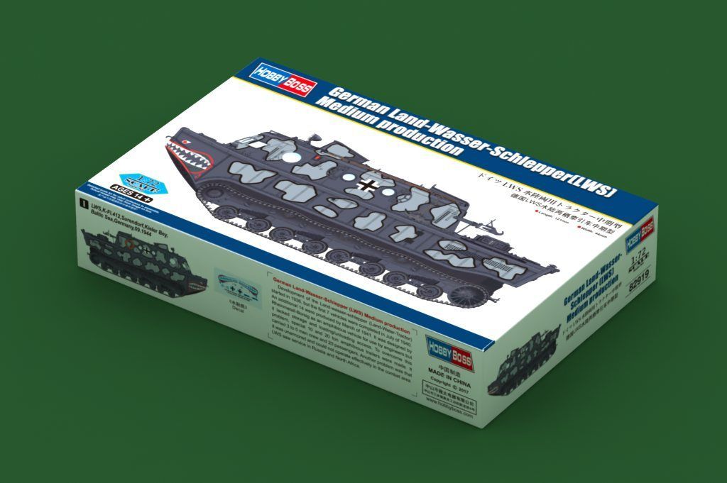 1:72 German Land-Wasser-Schlepper Medium Production