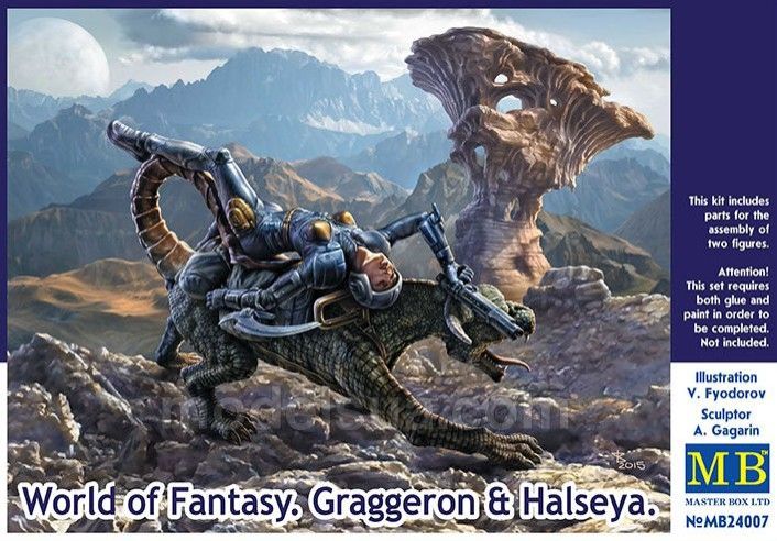 1:24 WORLD OF FANTASY Graggeron & Halseya