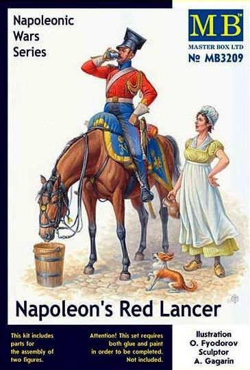 1:32 Napoleon's Red Lancer Napoleonic War Series