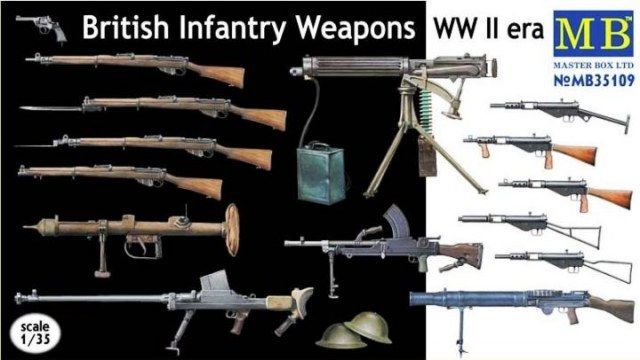 1:35 British Infantry Weapons WW II era