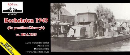 1:350 Bechelaren 1945 (Ex president Masaryk) vs. BKA 1125