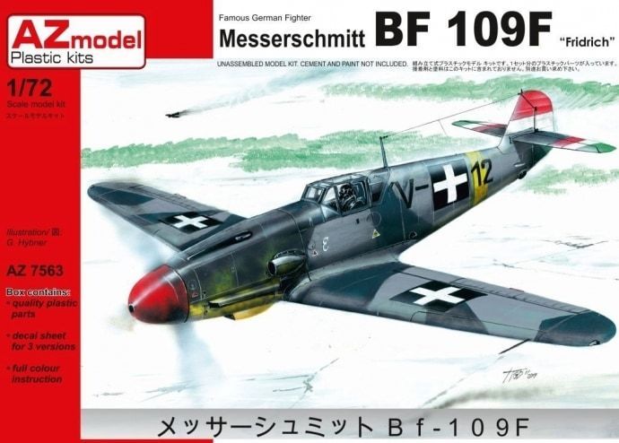 1:72 Messerschmitt Bf-109F `Fridrich`