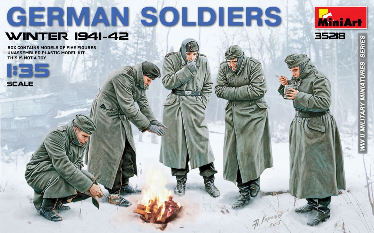 1:35 GERMAN SOLDIERS (WINTER 1941-42)
