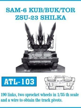 1:35 SAM-6 KUB/BUK/TOR ZSU 23 SHILKA