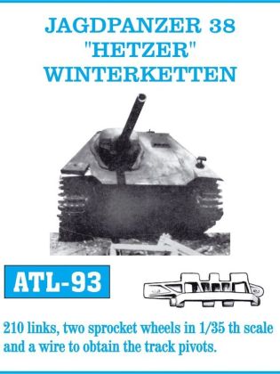 1:35 Jagdpanzer 38 Hetzer Winterketten
