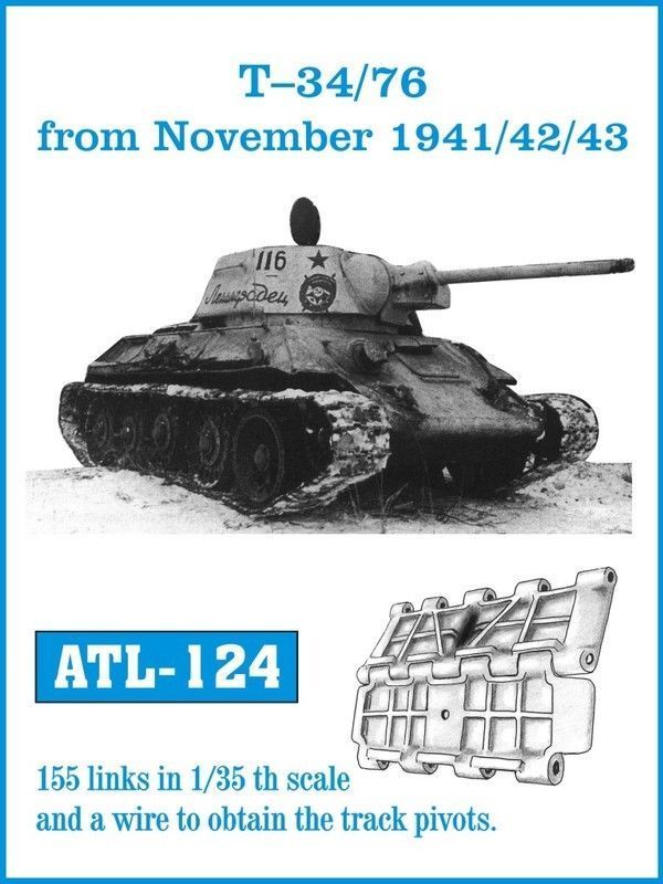 1:35 T-34/76 from November 1941/42/43