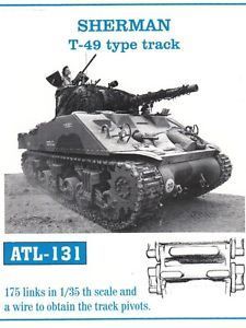 1:35 Sherman T-49 type track