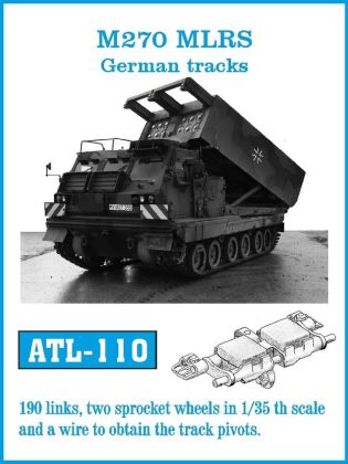 1:35 ATL-110 M270 MLRS Germans tracks for