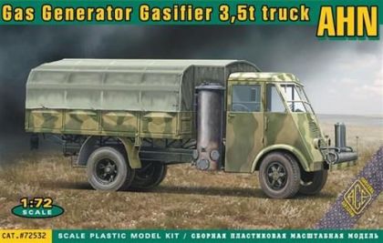 1:72 French 3,5t truck AHN with Gas generator
