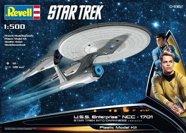 1:500 U.S.S. Enterprise NCC-1701 STAR TREK INTO DARKNESS
