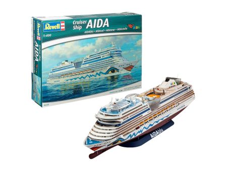 1:400 Cruiser Ship AIDA AIDAblu, AIDAsol, AIDAmar, AIDAstella
