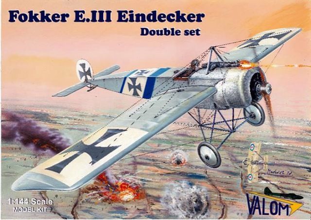 1:144 Fokker E.III Eindecker (double set)