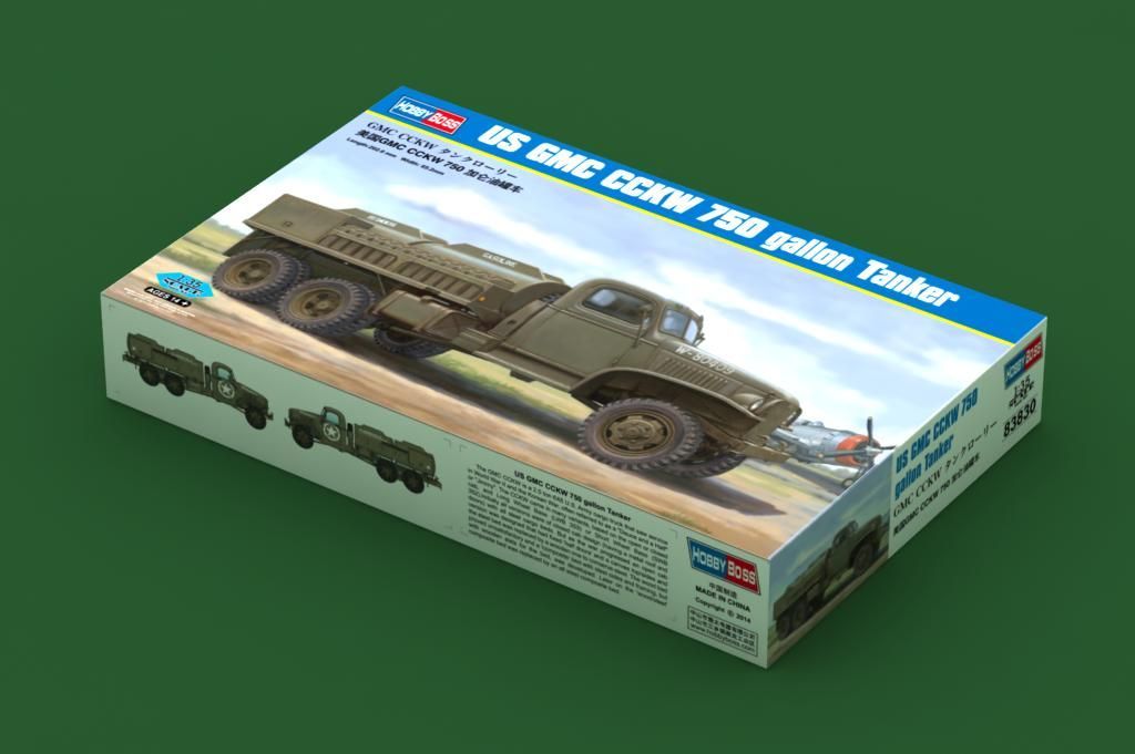 1:35 US GMC CCKW 750 galon Tanker