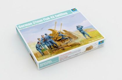 1:35 German 37mm Flak 43 Zwilling in 1:35