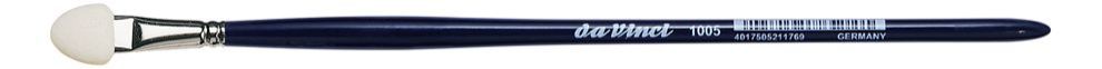 Applicator  so-called silver ferrule  short blue handles  Special brush for pastels