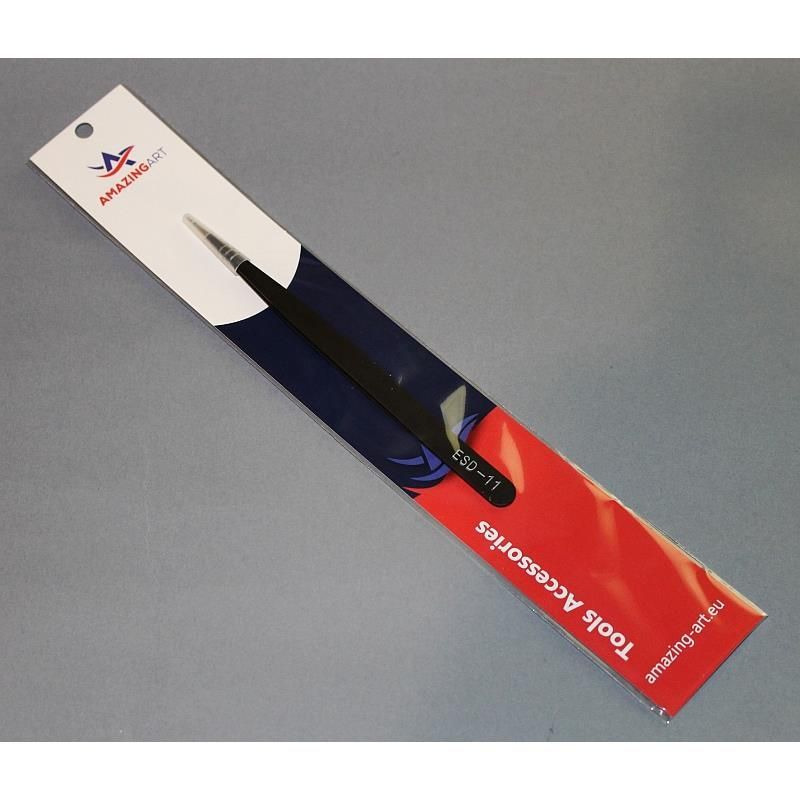 ESD-11 Spiked tweezers 13,5cm