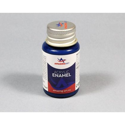 ACRYLIC ENAMEL - Sapphire Blue Semi-Gloss 15ml