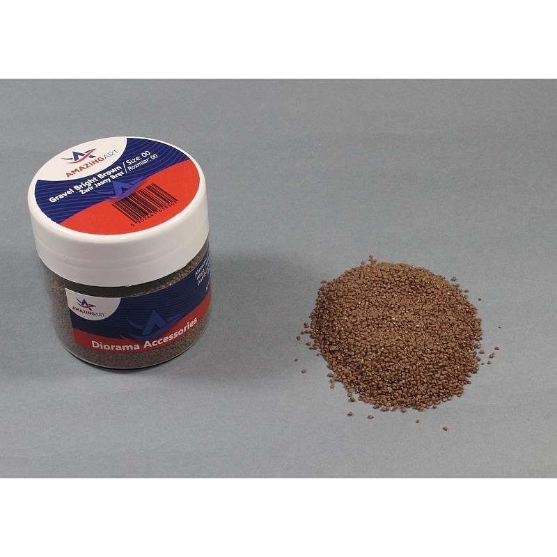 Gravel fine brown