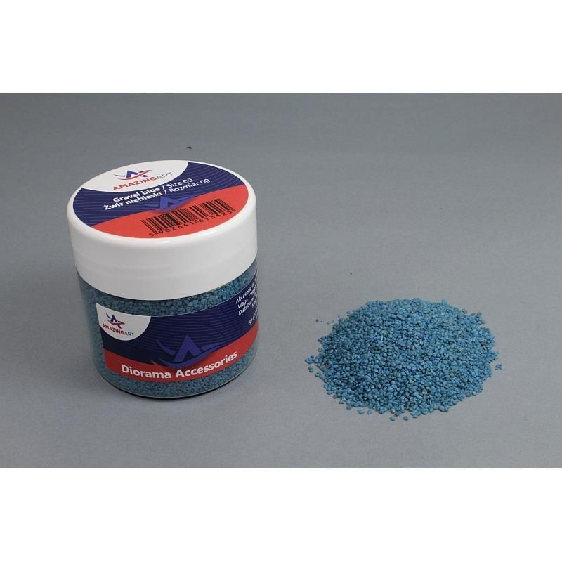 Fine gravel size 00 blue