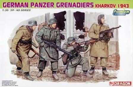 1:35 German Panzer Grenadiers (Kharkov 1943)