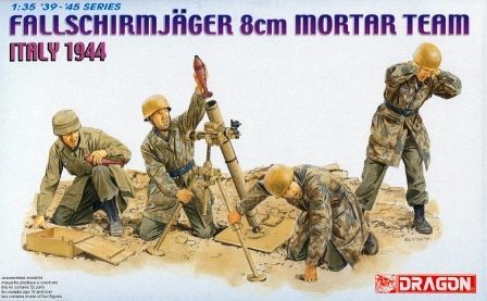 1:35 Fallschirmjäger 8cm Mortar Team (Italy 1944)