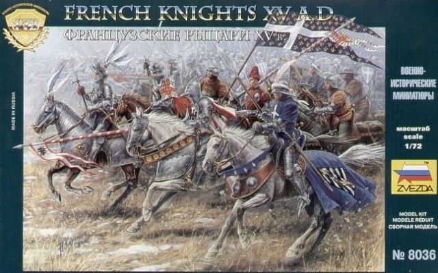 1:72 French Knights XV A.D.