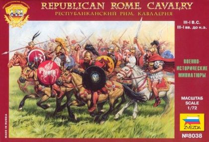 1:72 Republican Rome. Cavalry III-I B.C.