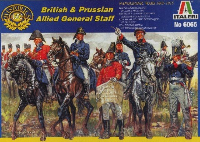 1:72 British & Prussian Allied General Staff 1805 - 1815