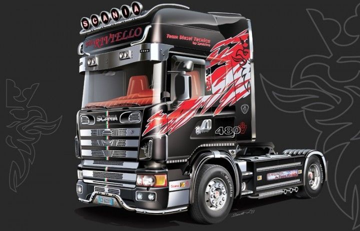 1:24 Scania 164 L Top Class
