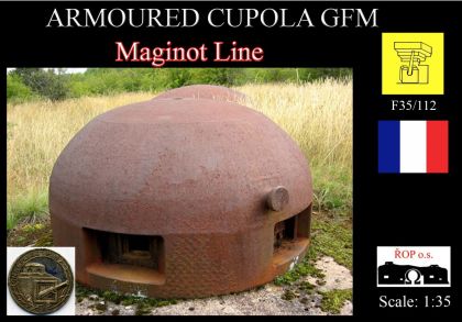1:35 Armoured cupola GFM - Maginot Line