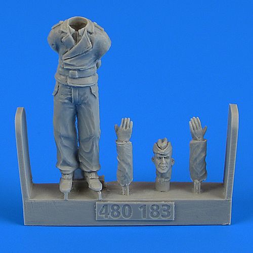 1:48 German WWII Tank crew - Trooper A