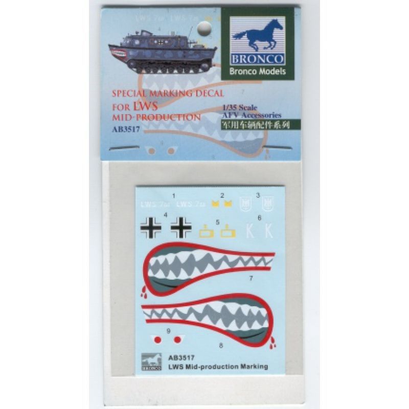 1:35 Special Marking Decal for LWS Mid production