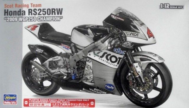 1:12 Scot Racing Team Honda RS250 RW 2009 WGP250 Champion