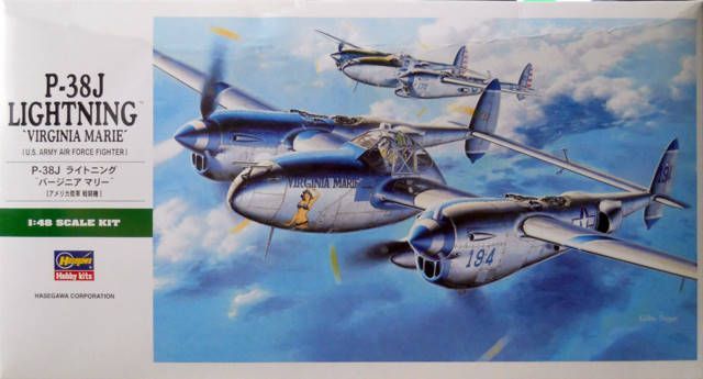 1:48 P-38J Lightning 'Virginia Marie' U.S. Army Air Force Fighter