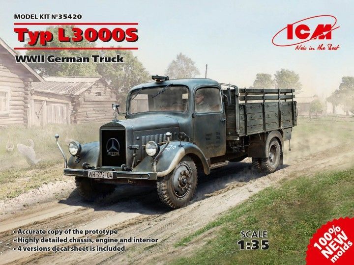 1:35 Typ L3000S WWII German Truck