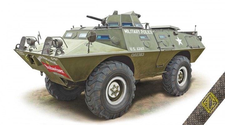 1:72 V-100 (XM-706 E1) Armored Patrol Car