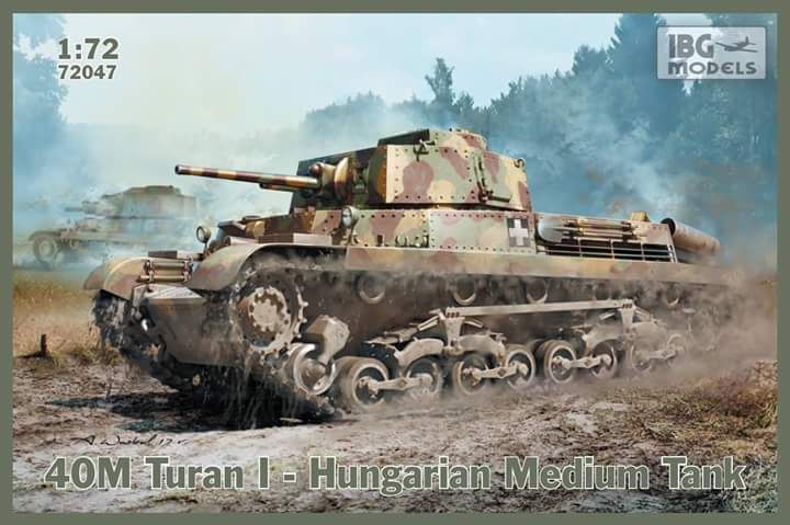 1:72 40M Turan I Hungarian Medium Tank