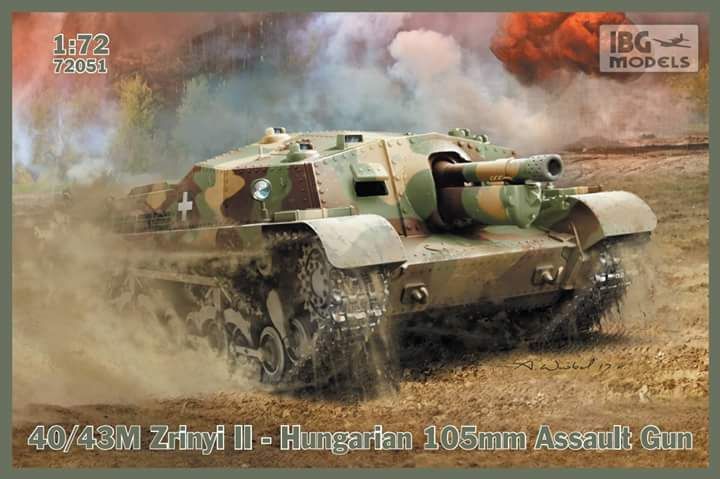 1:72 	Zrinyi II Hungarian Assault gun
